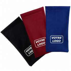 Etuis Souples Personnalisables Logo Blanc Prêt en 3 mois