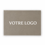 Microfibres Personnalisables 17 x 15 cm Logo Blanc Prêt en 3 mois