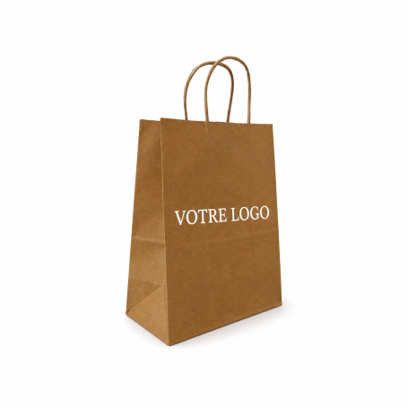 Sacs Kraft Personnalisables en Couleur Prêt en 3 mois
