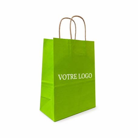 Sacs Kraft Personnalisables en Couleur Prêt en 3 mois