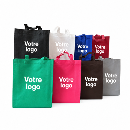 Sacs tissus Personnalisables Couleur Logo Blanc Prêt en 3 mois