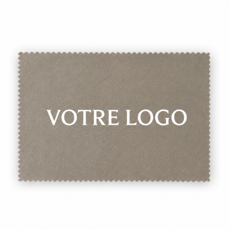 Microfibres Personnalisables 10 x 15 cm Logo Blanc Prêt en 3 mois