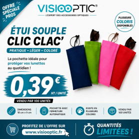 Offre Etuis souples clic clac