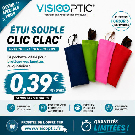 Offre Etuis souples clic clac