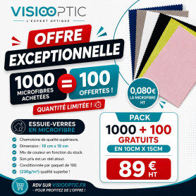 PACK MICRO FIBRE 10X15 1000+100