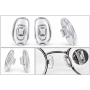 Plaquettes de nez en silicone à vis (CY002)