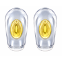 Plaquettes de nez en silicone avec ame metallique (cy120-2)