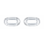 Plaquette de nez monobloc en silicone symétrique (cy204)