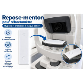 Papier de mentonnière jetable pour auto-réfractomètre et instruments d’examen (oa009)