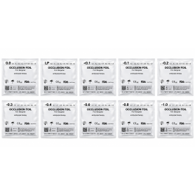 Lot de 10 feuilles docclusion ryser