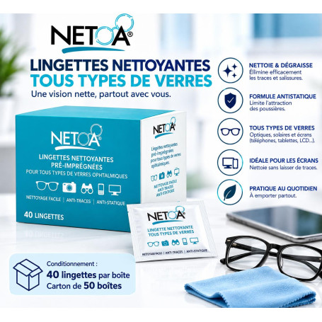 50 X lingette nettoyant (net-002)