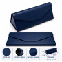Etui à lunette pliable rigide (etr-004)