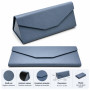 Etui à lunette pliable rigide (etr-004)