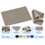 Microfibre nettoyante pour lunettes 15 × 10 cm (mic-001 )