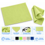 Microfibre nettoyante pour lunettes grand format 17×15 cm (mic-002)