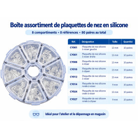 Coffret de plaquettes de nez (SB002)