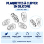 Plaquettes à clipper (pla-005)