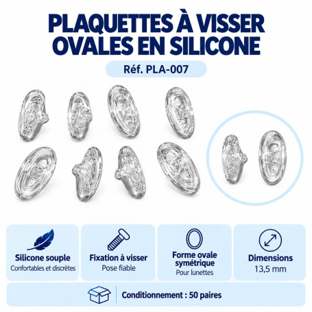 Plaquettes à visser (pla-007)