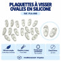Plaquettes à visser (pla-008)