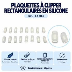 Plaquettes à clipper (pla-013)