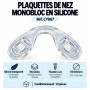 Plaquettes de nez monobloc en silicone à visser (cy067)