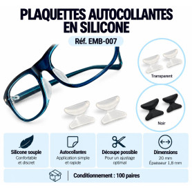 Plaquettes autocollante (EMB-007)
