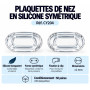 Plaquette de nez monobloc en silicone symétrique (cy204)