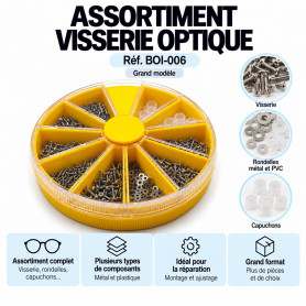 Assortiments visserie optique (boi-006)