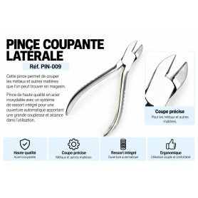 Pince coupante latérale (pin-009)