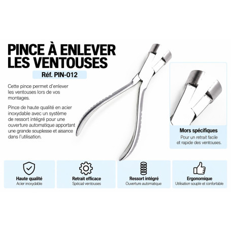 Pince à enlever les ventouses (pin-012)