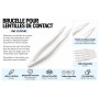Brucelle pour lentilles de contact  (clcO40)