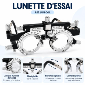 Lunette d'éssai (lun-001)