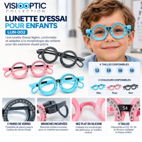 Lunette d’essai pour enfants (lun-002)