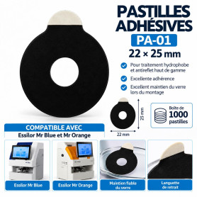 Pastilles adhésives PA-01 22*25 mm