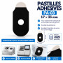 Pastilles adhésives PA-03 17*33mm