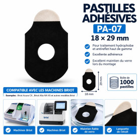 Pastilles adhésives PA-07 18*29 mm
