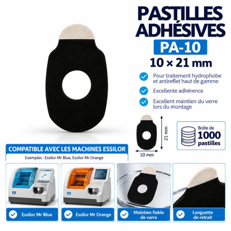 Pastilles adhésives PA-10 10*21 MM
