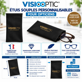 Laser : Etuis Souples Personnalisables prêt en 4 jours